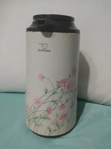 Jarro Térmico Zojirushi com Flores