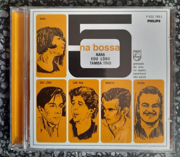 Cd 5 na bossa (com Nara Leão, Edu Lobo e Tamba trio)