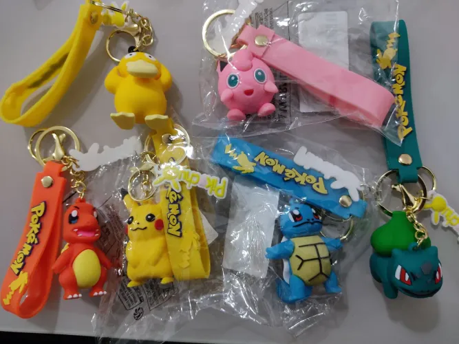 Chaveiros Pokémon preço por unidade