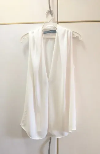 Blusa Zara drapeada