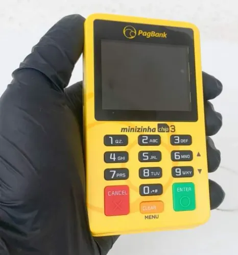 Máquina de Cartão PagBank Minizinha Chip 3