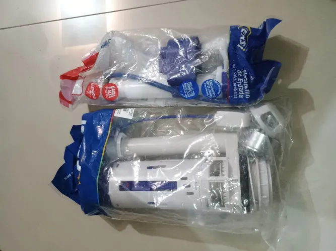 Kit completo Caixa Acoplada - acionamento duplo
