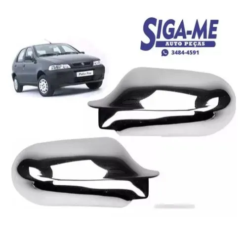 Carcaça Retrovisor Palio 01/03 Cromada Cod: 21898