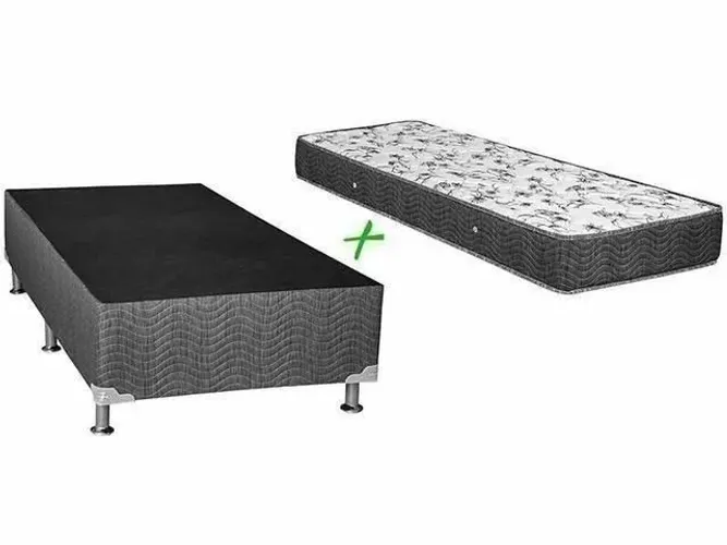 Cama solteiro com colchão 12 parcelas R$79.00