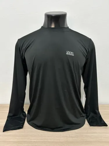Camiseta de manga comprida UV50+ proteção solar