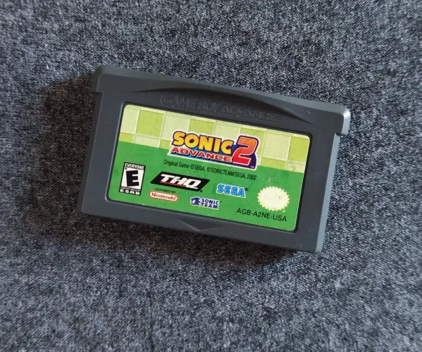 Sonic Advance 2 Original Americano Game Boy Advance GBA