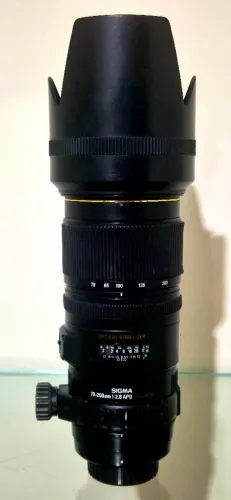 Lente sigma 70 200 mm 2.8 nikon 