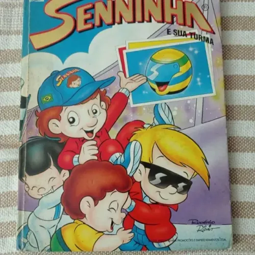Álbum Capa Dura completo Senninha 1995