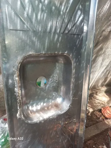 PIA DE INOX PRECISA COLAR A CUBA APENAS $ 70