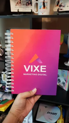 Agendas 2026 capa personalizada com sua logomarca para escritório corporativa