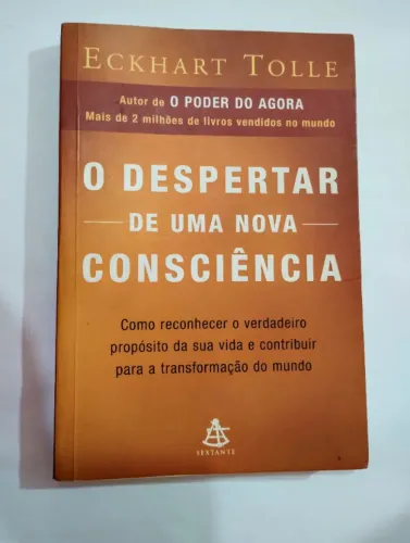 Livro - O despertar de uma nova consciência - Usado