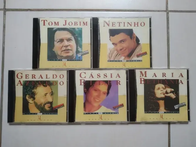 5 Cds Coleção Minha História