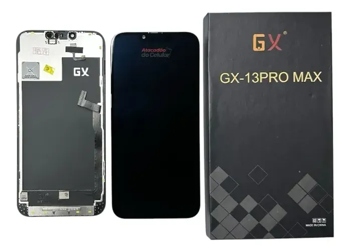 Tela iPhone 13 Pro Max Premium Sem aviso de peça substituida