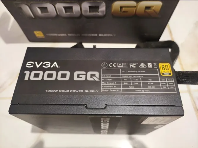 Fonte EVGA GQ 1000W 80 PLUS GOLD