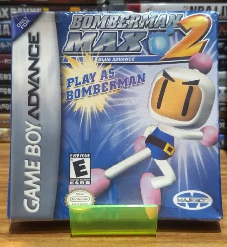 Jogo Bomberman Max 2 Blue Advance de Gameboy Advance Original Completo