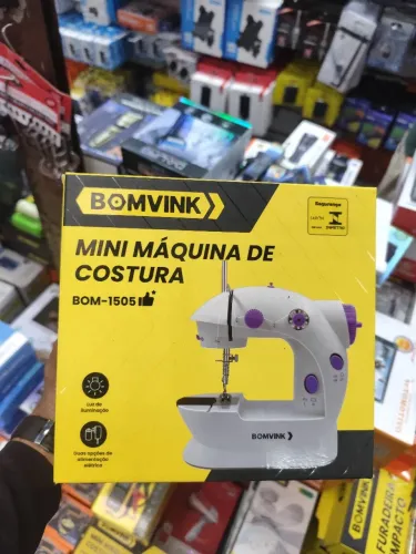 Mini máquina de costura portátil 
