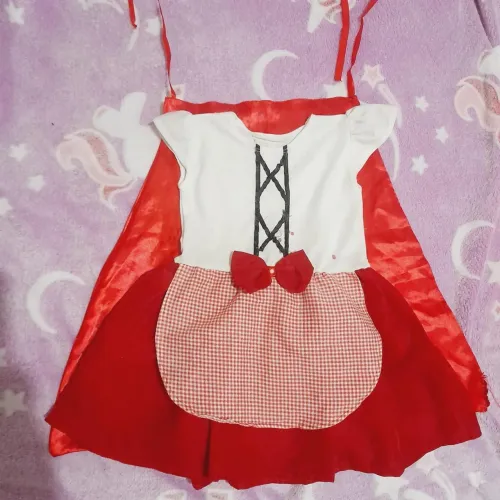Fantasia chapeuzinho vermelho 4 anos desapego 