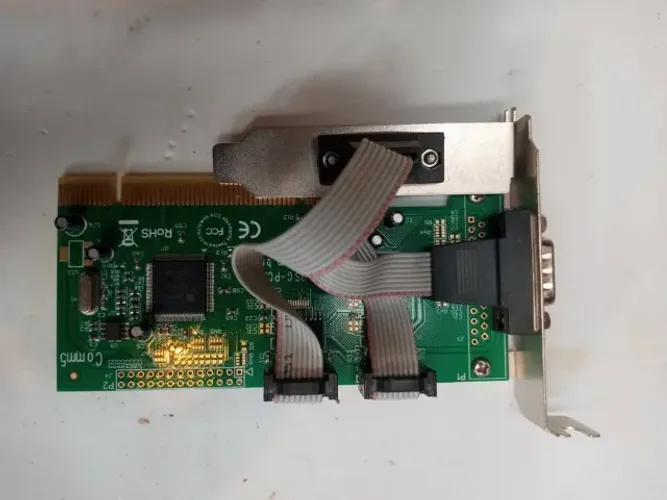 Placa Serial PCI 2 Portas RS232 Portas COM de 9 pinos 2 SGPCI DELL comm5