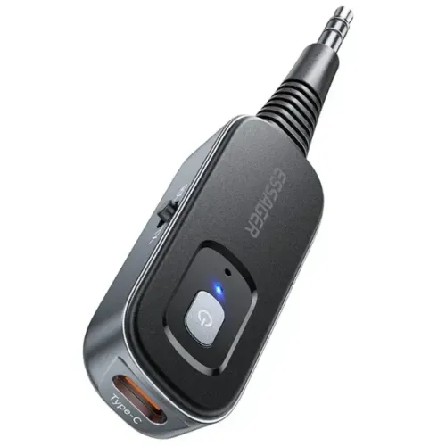 Receptor e Transmissor Bluetooth 5.1 AUX 3.5mm Para Rádio, TV, PC
