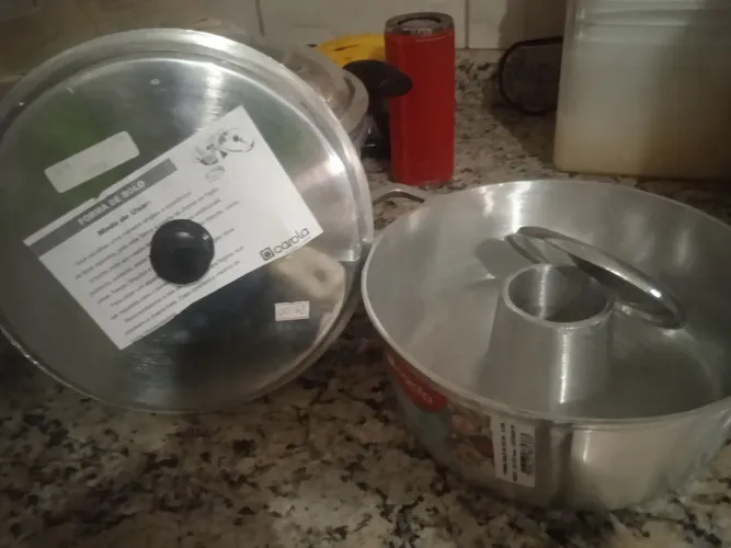 Forma de Bolo Aro Desmontável