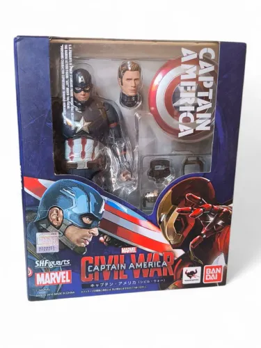 Capitão América Civil War SHFiguarts