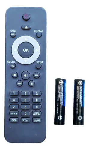 Controle Remoto Para Dvd Philips Dvp-3550k / 3820k / 2850x