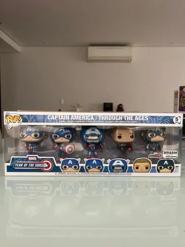 Funko Pop Captain América 5pack
