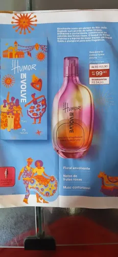 Desodorante Colônia Humor Envolve 75ml Natura
