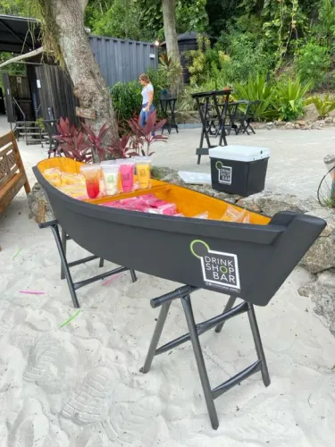 Aluguel de barco para bebidas R$ 250,00