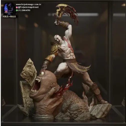 Action Figure God of War Kratos