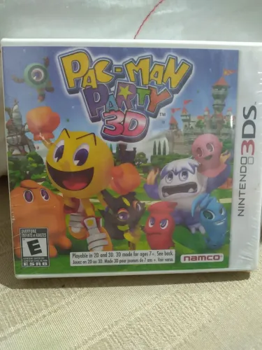 Pac-Man Party 3D - Nintendo 3DS Lacrado Usa
