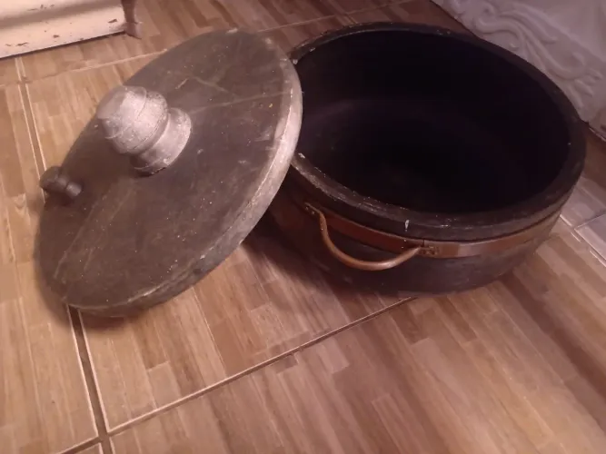 Top Panela pedra sabão com Pressão 