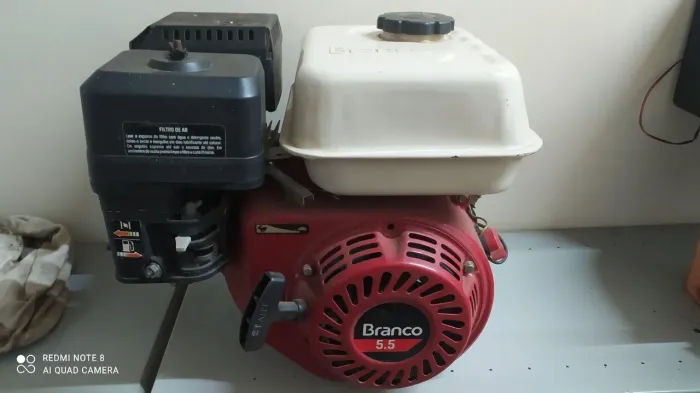 Motor estacionário branco 5.5