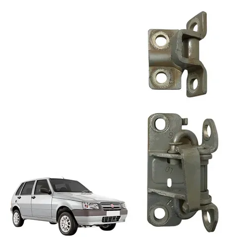 Par Dobradica Porta Tras Direita Uno 2003 2006 2008 Mille