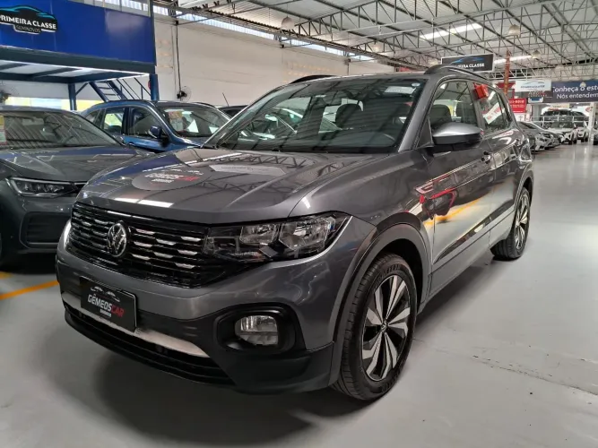  T-Cross 2022/2022  Comfortline 1.0 TSI Flex Automático 29.000KM Completíssimo Impecável 