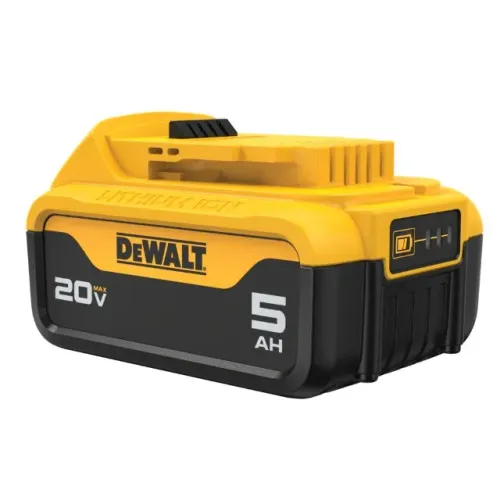 Bateria 20V Max* 5Ah Xr Ion Lition com Indicador de Carga Dewalt DCB205-B3