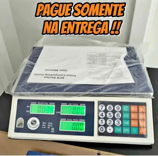Balança Digital de Alta Precisão 40kg - Aproveite a Oferta!