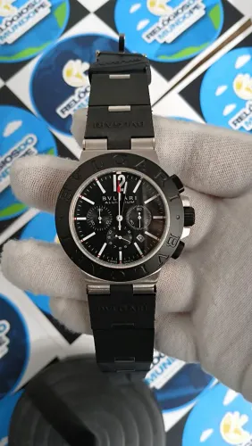 RELÓGIO BULGARI ALUMINIUM CHNOGRAPH BLACK 