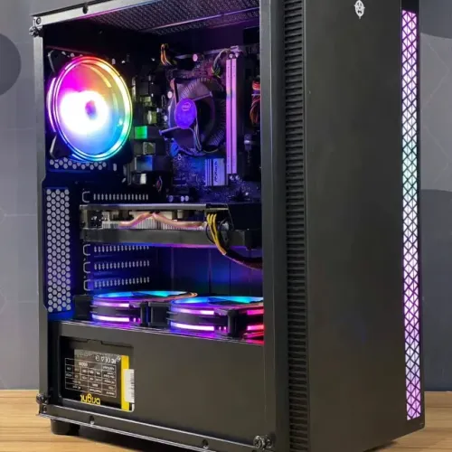 PC Gamer Novo INTEL CORE I3 + RX 580 + 1 ano de garantia e em até 12x