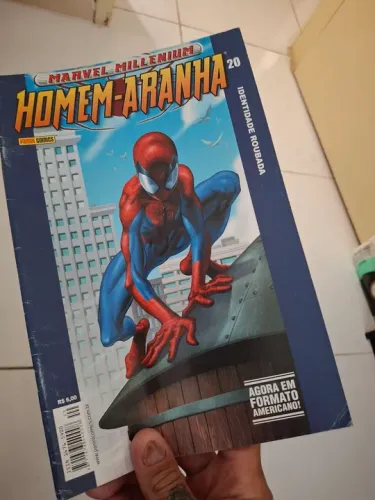 HQ Homem Aranha Marvel Milenium #20 - Identidade Roubada