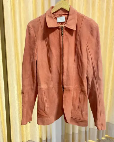 Casaco couro camurça BOBSTORE | G