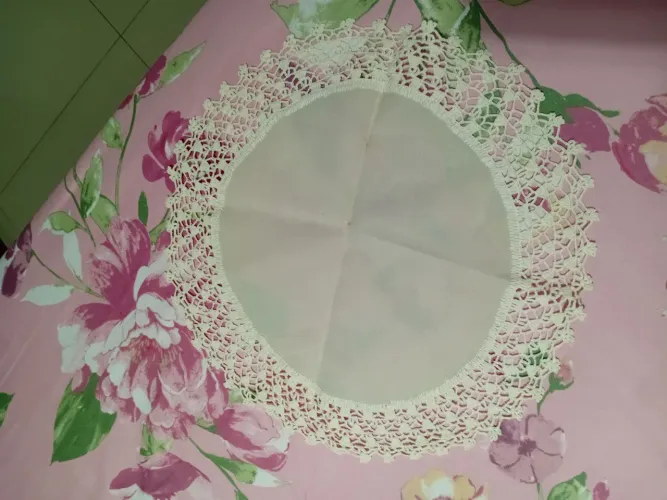 Tudo por $30 - Centros de mesa de crochê artesanal