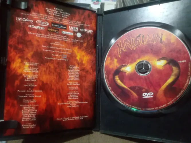 DVD Banda Krisiun ótimo estado