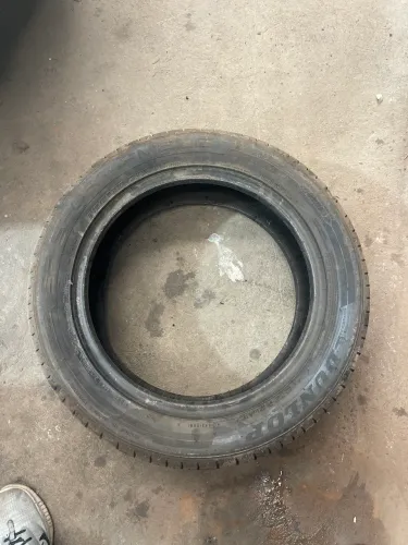 Pneu dunlop 215/55r17 f800 mais do que meia vida