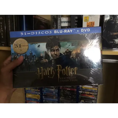 ABAIXOU Blu ray Harry Potter - Coleção Hogwarts LACRADO De 1.400 por 1.200