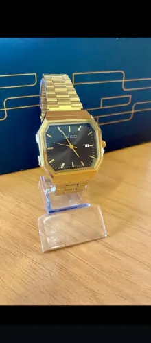 Relógio Casio Dourado Clássico