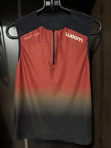 Camisa Ciclismo Jersey Triathlon Woom Red 140 Mtb | Gravel | Speed 