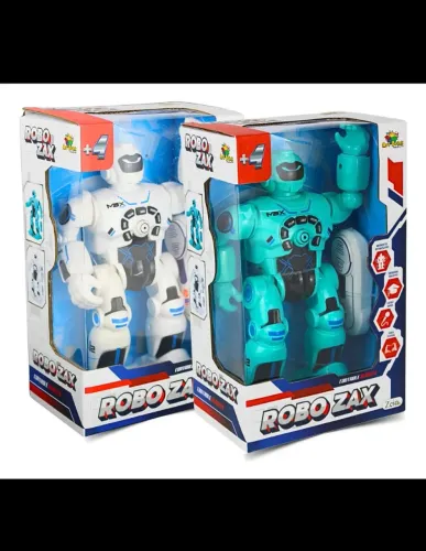 Robô ZAX - Brinquedo Eletrônico Infantil