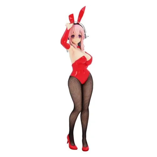 Furyu Super Sonico Figura Bicute Bunnies Red Original