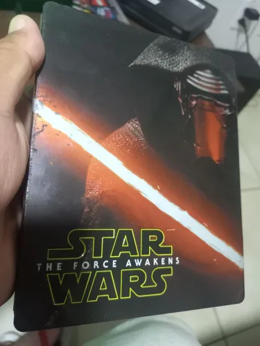 Blu-ray star wars the force awakens capa de lata 